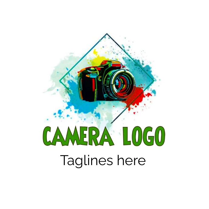 camera logos || camera logo design template